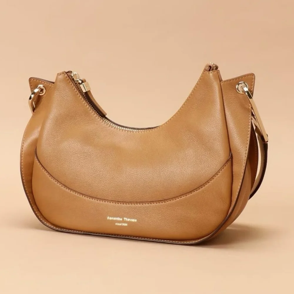Samantha Thavasa Half Moon Leather Shoulder